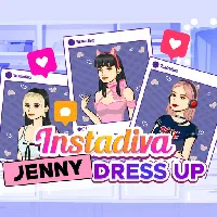 Instadiva Jenny Dress Up - Unblocked Games 24h - UBG24h
