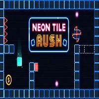Neon Tile Rush - Unblocked Games 24h - UBG24h