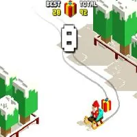 Xmas Slope - Unblocked Games 24h - UBG24h