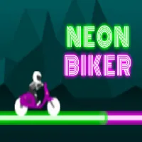 Neon Biker - Unblocked Games 24h - UBG24h