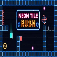 Neon Tile Rush - Unblocked Games 24h - UBG24h