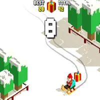 Xmas Slope - Unblocked Games 24h - UBG24h